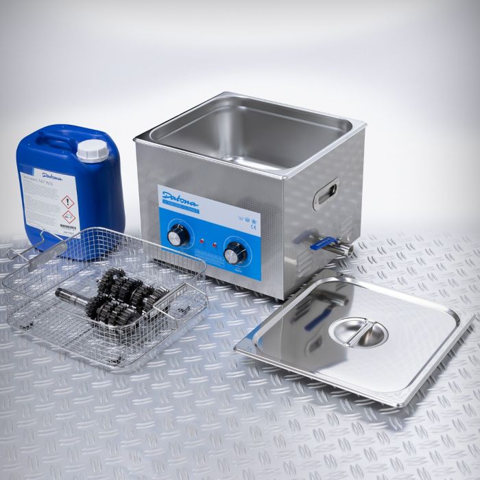 Ultrasoon reiniger 13 liter inclusief descalant 747