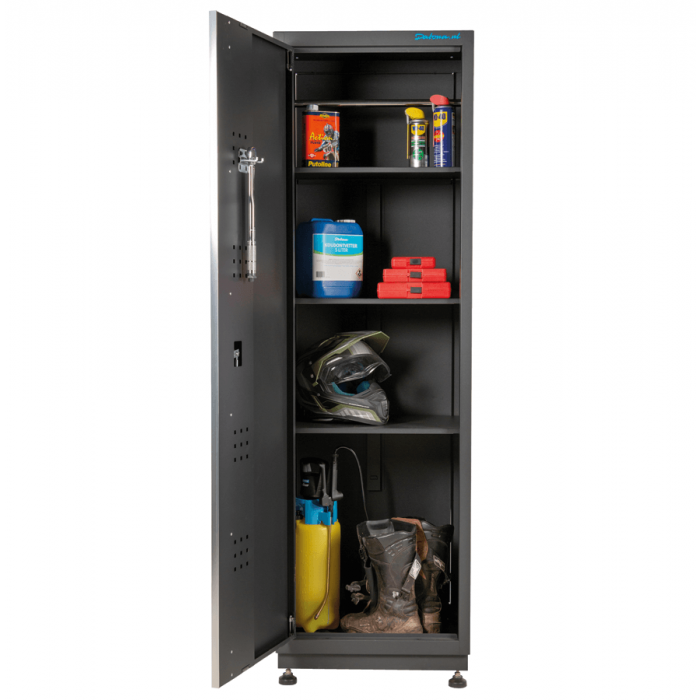 Werkplaatsinrichting PREMIUM met eiken werkblad  250 cm breed-42