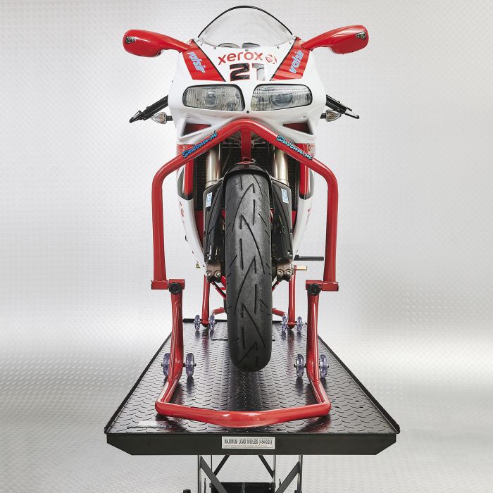 Xtreme paddockstand set voor- en achterwiel - Rood-3