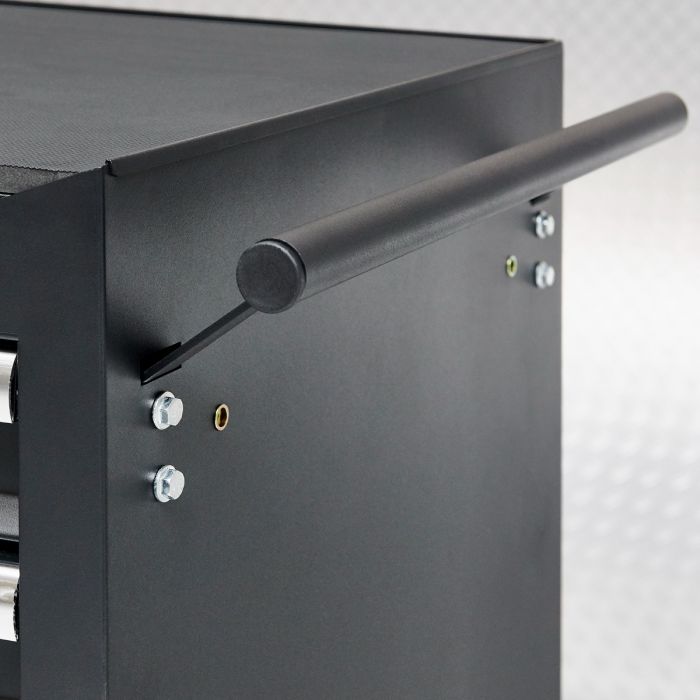 Gereedschapswagen 7 lades met quick lock - mat zwart-12