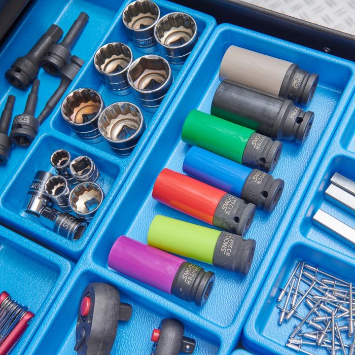 Vakverdeling set 3 laden voor gereedschapswagen-56