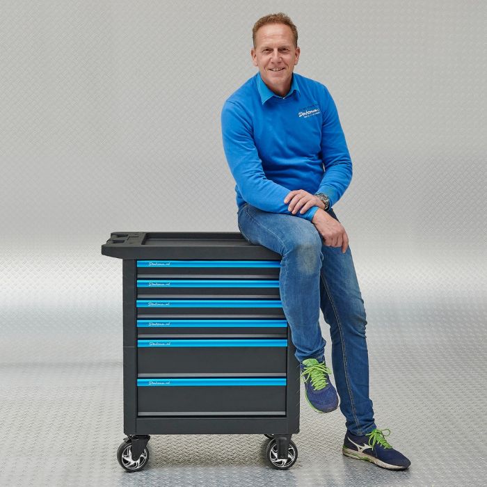 Gevulde gereedschapswagen Basic Plus 6 lades 3 lades gevuld-1