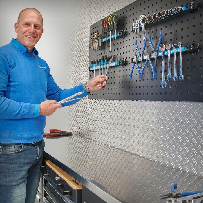 Magneetstrip voor gereedschapsbord 40 cm (set van 4 stuks)-4