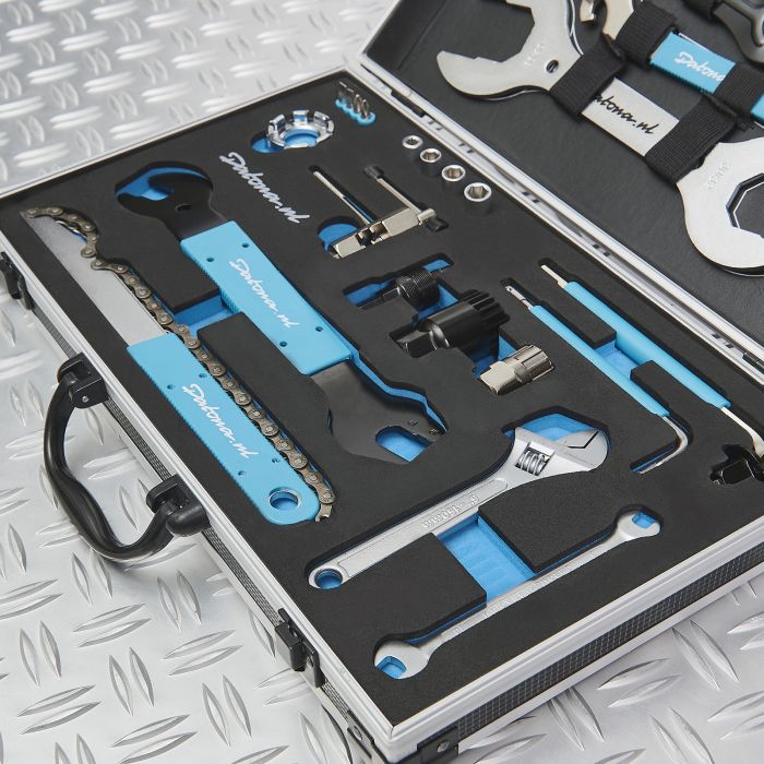 GuDoQi Multitools, 19-in-1 fietsgereedschap, pechset, fietsgereedschap voor onderweg, vetklinknagels