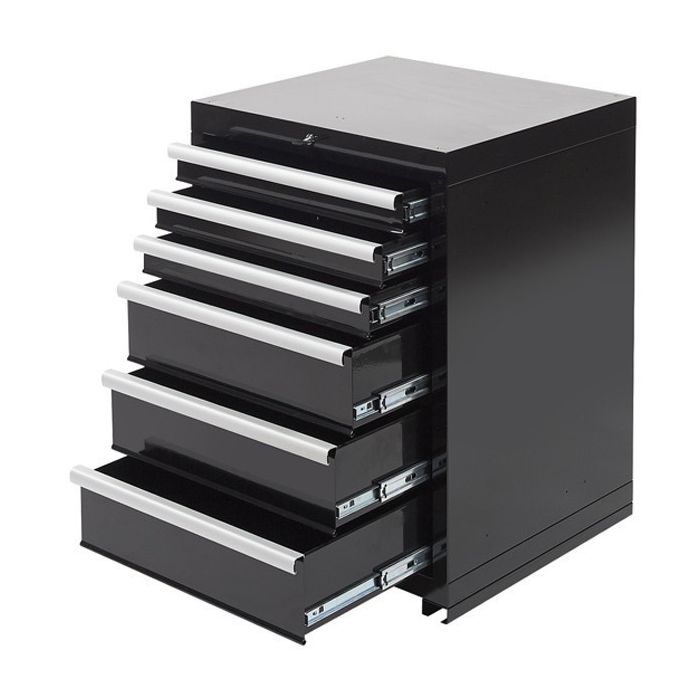 Werkplaatskasten set PRO XL - Zwart-15