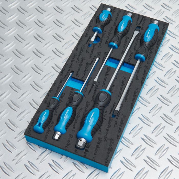 Gevulde gereedschapswagen Basic Plus 6 lades 3 lades gevuld-29