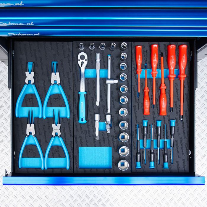 Gevulde gereedschapswagen Ultimate Plus 8 lades 5 lades gevuld-11