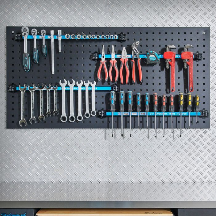 Magneetstrip voor gereedschapsbord 55 cm (set van 4 stuks)-2