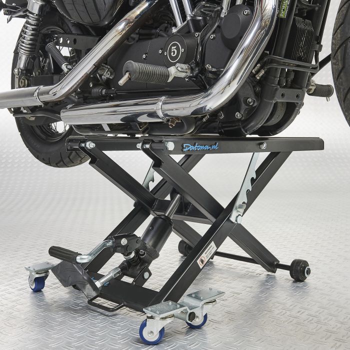 Motorlift Harley - mat zwart-1