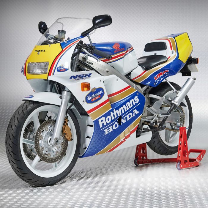 MotoGP Paddockstand achterwiel - Honda rood-9