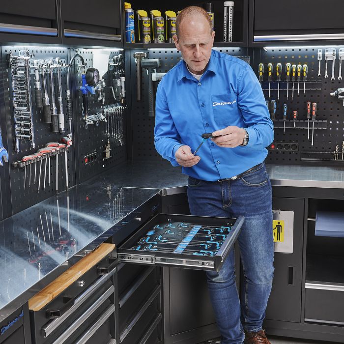 18-delige inbus- en torxsleutelset met T-greep in "PRO" softmodule-14