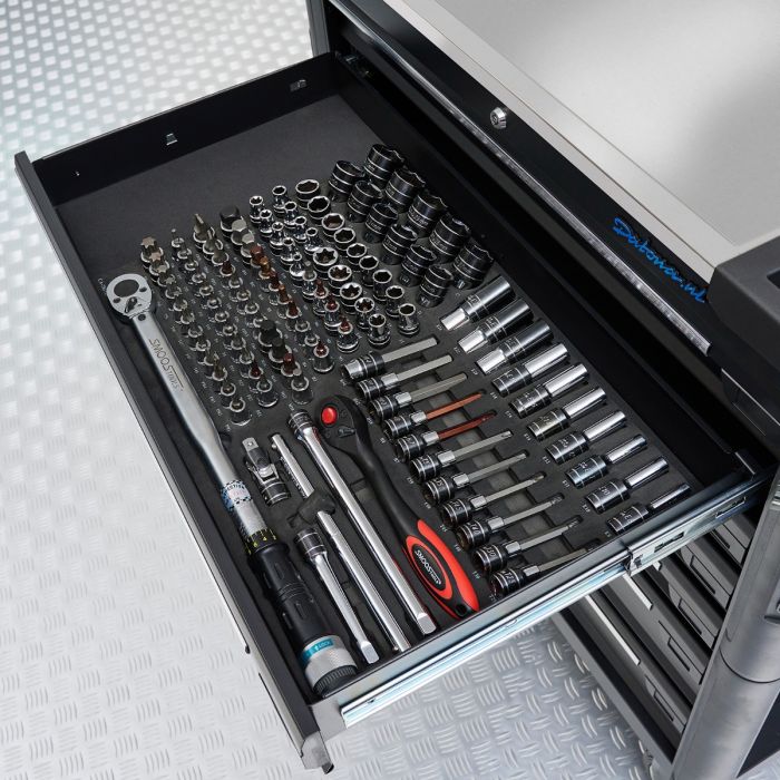 Gereedschapswagen XL + Mach VII-16