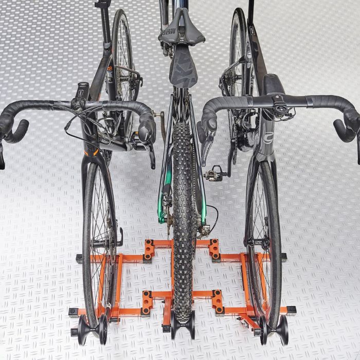 Fietsstandaard oranje - 3 stuks-13