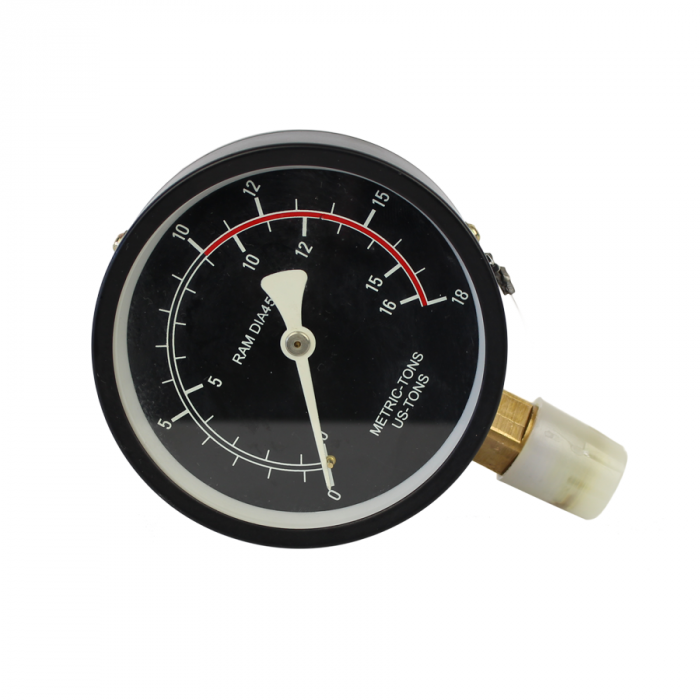 Drukmeter 18 bar voor 10 ton werkplaatspers (DT-56202)-1