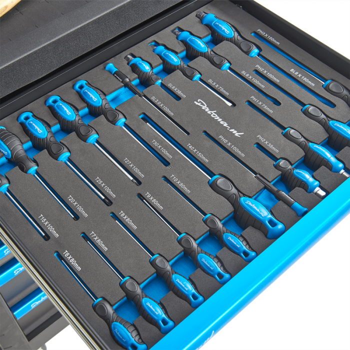 Gevulde gereedschapswagen Ultimate PRO 7 lades 5 lades gevuld-45