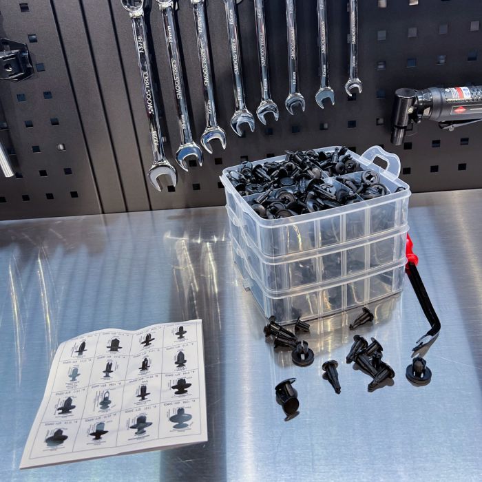 Automotive clips - 630-delige set met montagetang -1