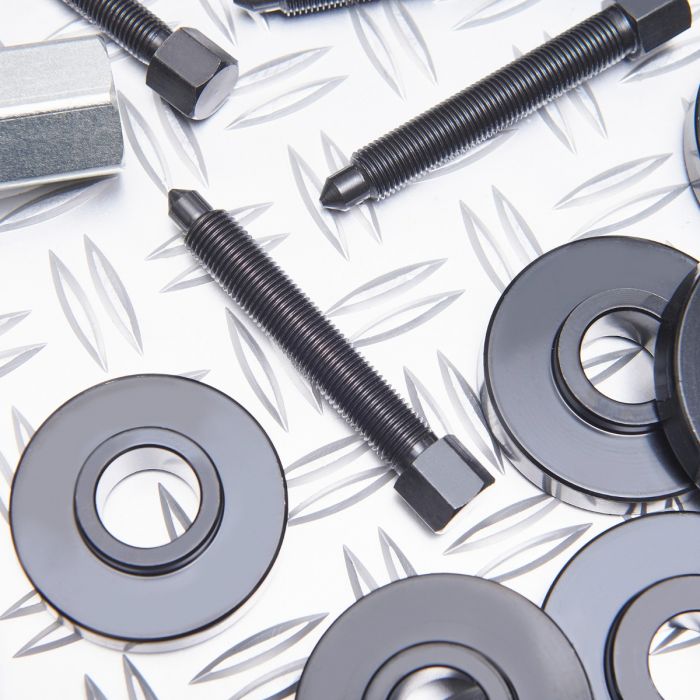 Wiellager gereedschapsset 24-delig 55-88 mm wiellager trekker voor auto's met voorwielaandrijving