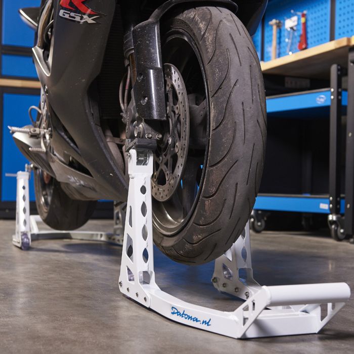 MotoGP Paddockstand voorwiel - BMW wit-25