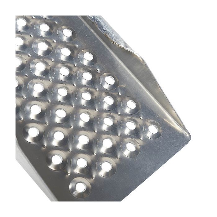 Aluminium oprijplaat met opstaande rand - 200 cm-3