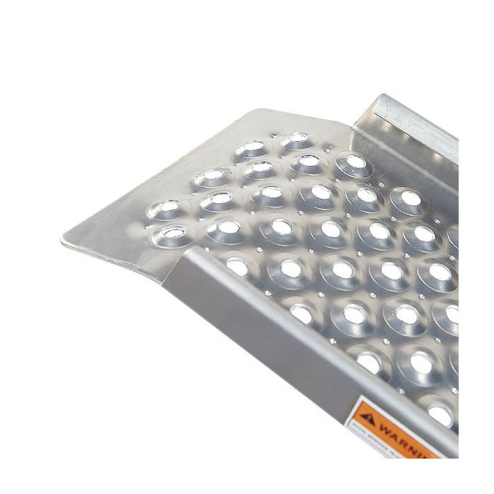 Aluminium oprijplaat met opstaande rand - 200 cm-4
