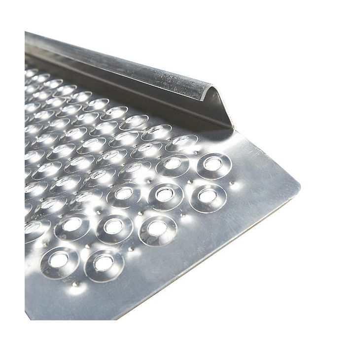 Aluminium oprijplaat met opstaande rand - 200 cm-6