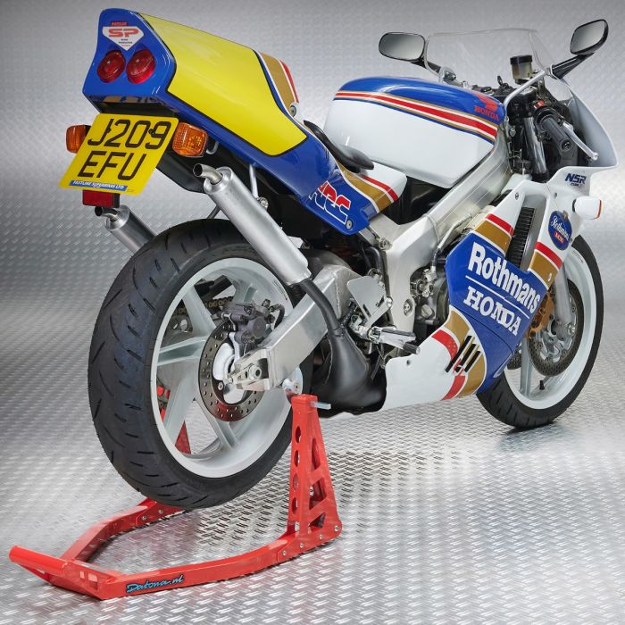 MotoGP Paddockstand achterwiel - Honda rood-4