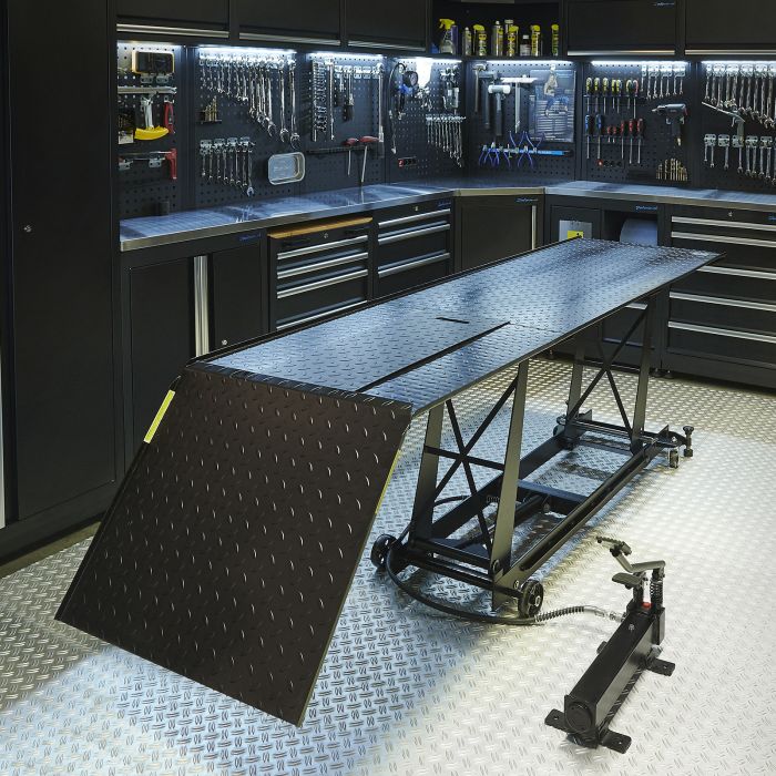 Motorheftafel hydraulisch - zwart-11
