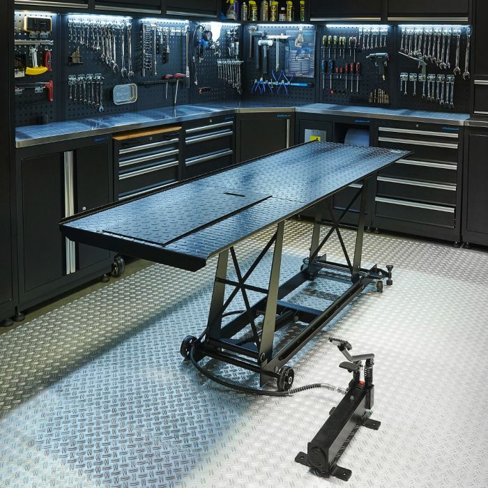 Motorheftafel hydropneumatisch met MotoGP Paddockstand set-9