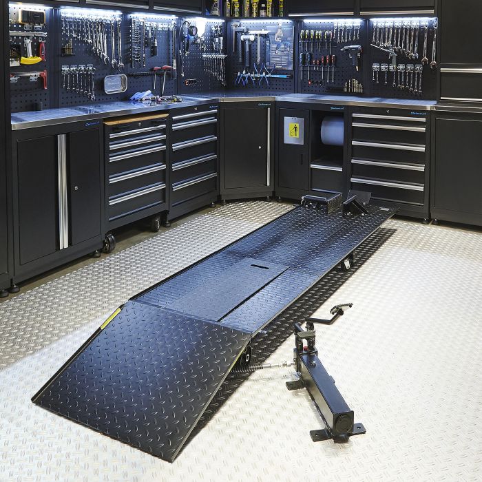 Motorheftafel hydraulisch - zwart-8