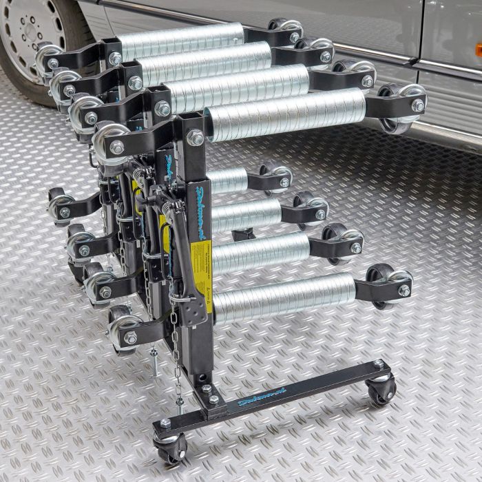 Automovers hydraulisch - 4 stuks met opbergrek-1