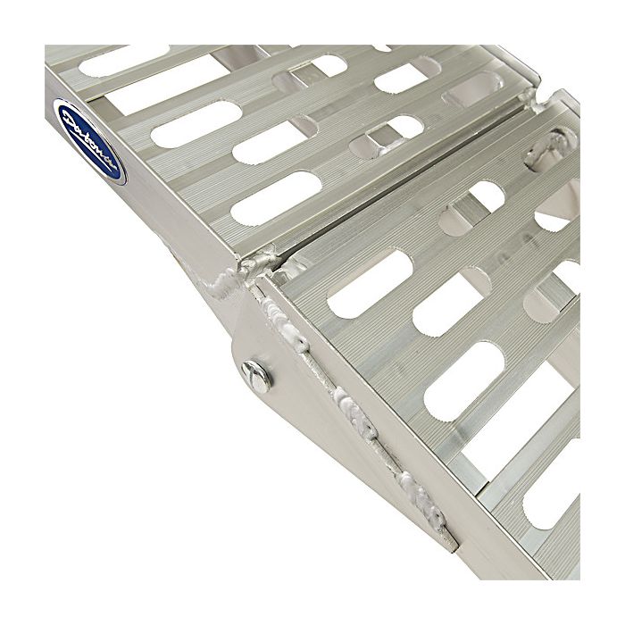 Extra verstevigde aluminium oprijplaat opklapbaar - 225 cm-10