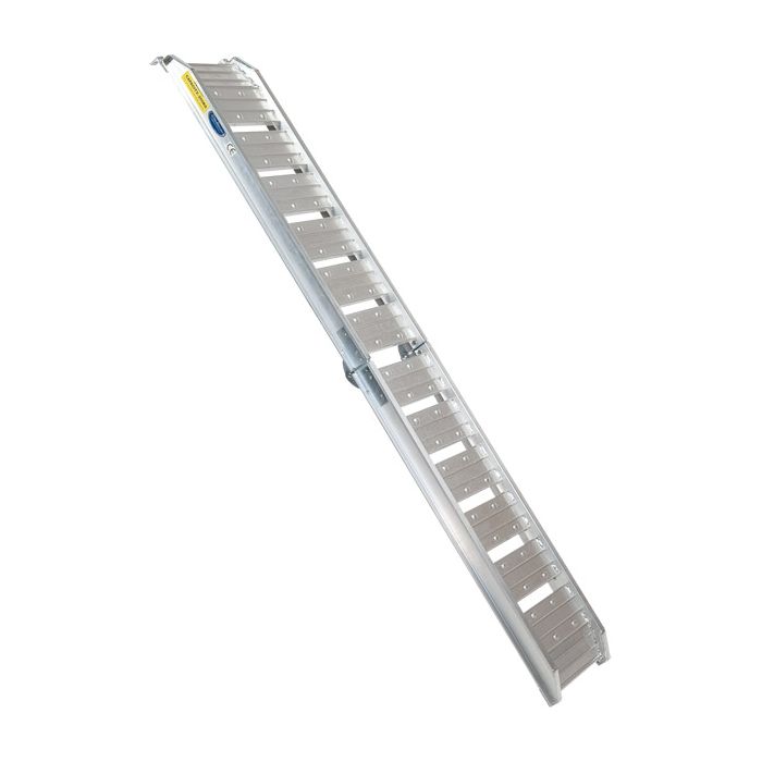 Oprijplaat aluminium opvouwbaar - 182 cm (2 stuks)-13