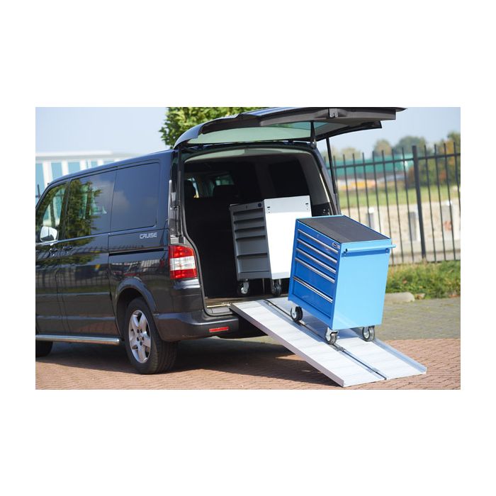 Oprijplaat scootmobiel 120 cm - Opvouwbaar-9