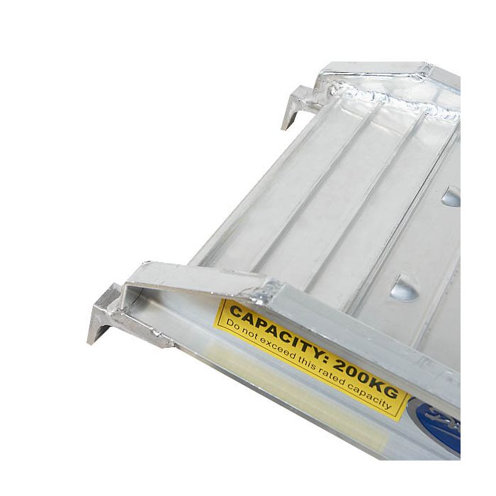 Oprijplaat aluminium opvouwbaar - 182 cm (2 stuks)-16