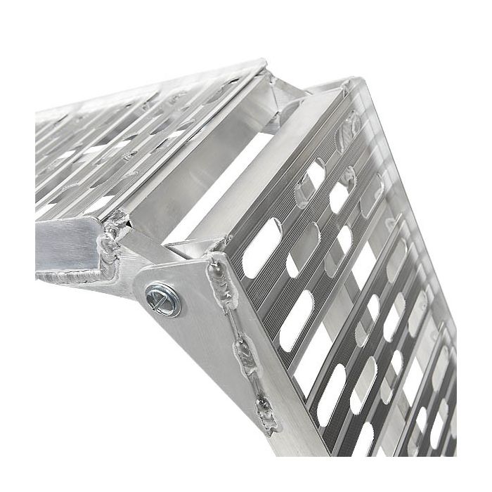 Extra verstevigde aluminium oprijplaat opklapbaar - 225 cm-15