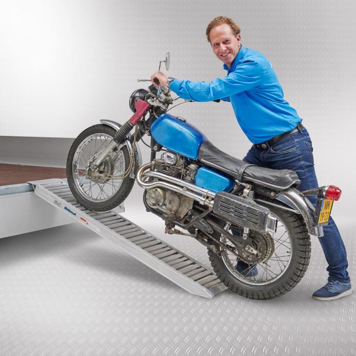 Aluminium oprijplaat auto - 180 cm - 1.5 ton