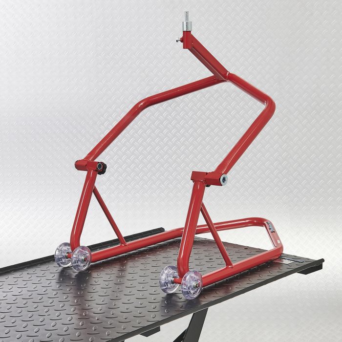 Xtreme paddockstand set voor- en achterwiel - Rood-7