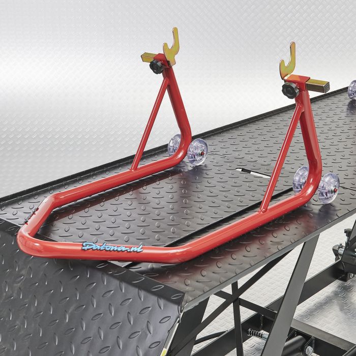 Xtreme paddockstand set voor- en achterwiel - Rood-8
