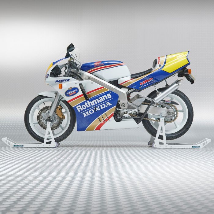 MotoGP Paddockstand voorwiel - BMW wit-14