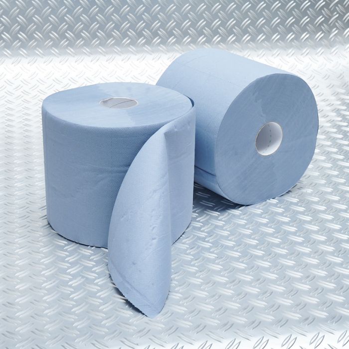 Papierrolhouder + 2 rollen papier-3