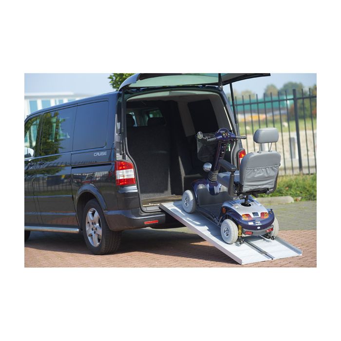 Oprijplaat scootmobiel 120 cm - Opvouwbaar-10