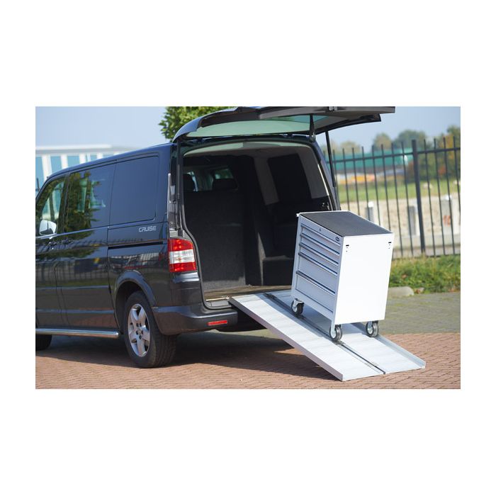 Oprijplaat scootmobiel 120 cm - Opvouwbaar-8