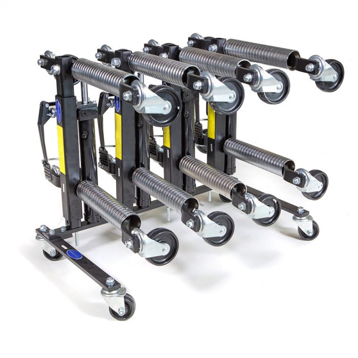Automovers hydraulisch - 4 stuks met opbergrek-36