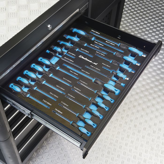 21-delige precisie en torx schroevendraaiersset in "PRO" softmodule-2