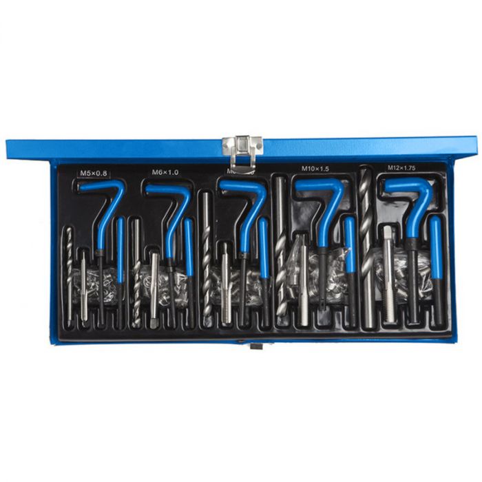 Helicoil set, Schroefdraad reparatieset M5-M12 131-delig-1