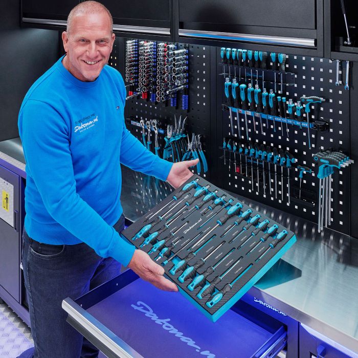 21-delige precisie en torx schroevendraaiersset in "PRO" softmodule