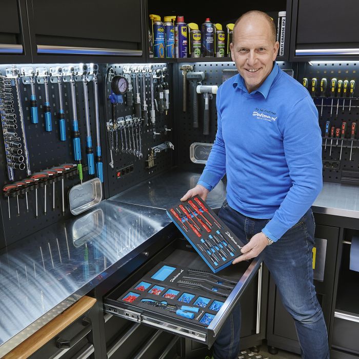 Geïsoleerde- en precisie schroevendraaier set 12-delig in "Plus" softmodule-14