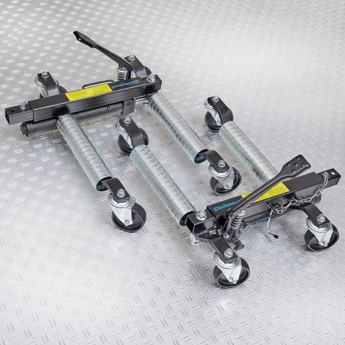 Automovers hydraulisch - 4 stuks met opbergrek-9