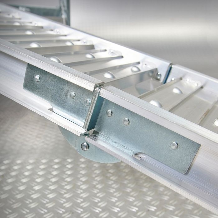 Oprijplaat aluminium opvouwbaar - 182 cm (2 stuks)-10