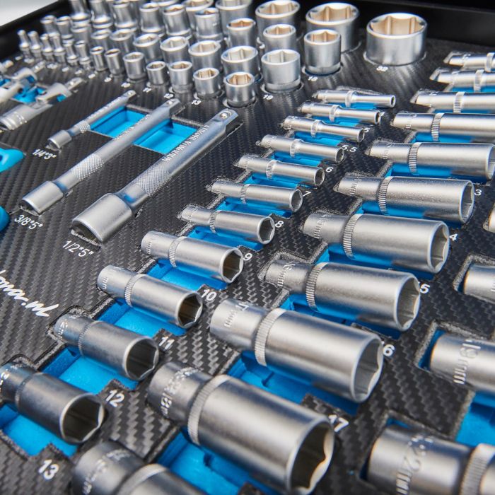 Gevulde gereedschapswagen Extended PRO 6 lades 4 lades gevuld-40